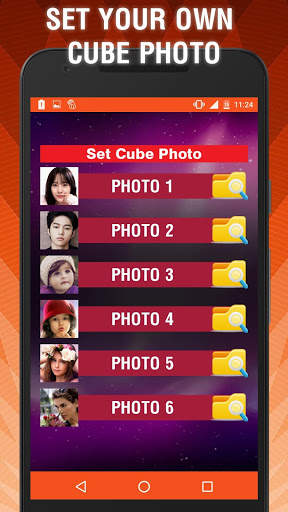 3D Photo Frame Cube Live Wallpaper screenshot 3