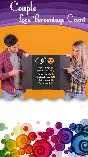 Couple Name Percentage Count : Love, Attitude % screenshot 1