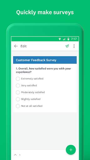 SurveyMonkey screenshot 1