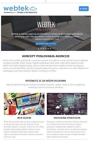Webtek Srbija screenshot 2