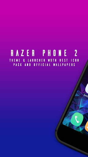 Razer Phone 2 theme and launcher screenshot 2