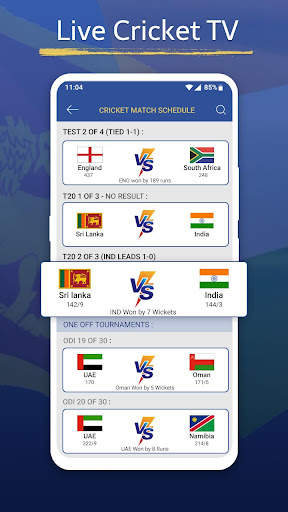 Live Cricket TV - Live Cricket Score screenshot 4