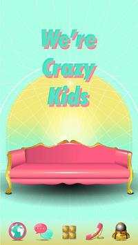 Crazy Kids GO Launcher Theme screenshot 1