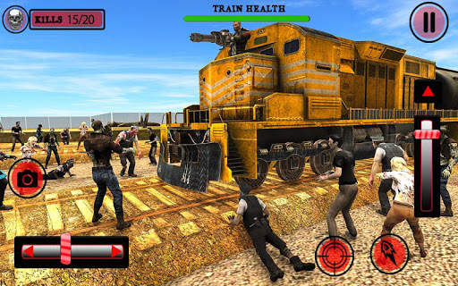 US Army Train Zombie Shooting screenshot 11