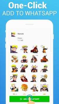 Anime Stickers for WhatsApp (WASticker Apps) screenshot 3