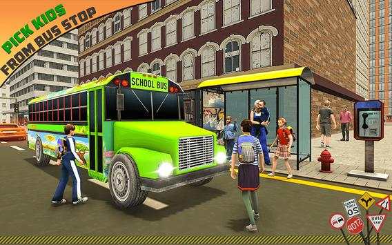 High School Bus Driving SIM Summer Camp Mania 2018 screenshot 5