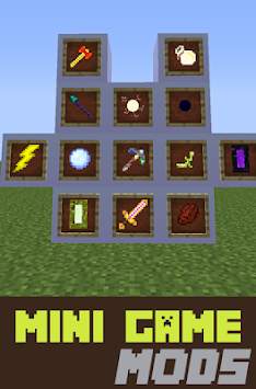 Mini Game Mods For mcpe स्क्रीनशॉट 1