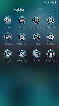 Devil Chained Skull Launcher Theme screenshot 7