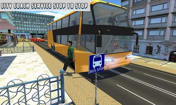 Modern Bus Coach NY City Driving School Test screenshot 2