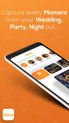 Stitch for group events and social sharing screenshot 1