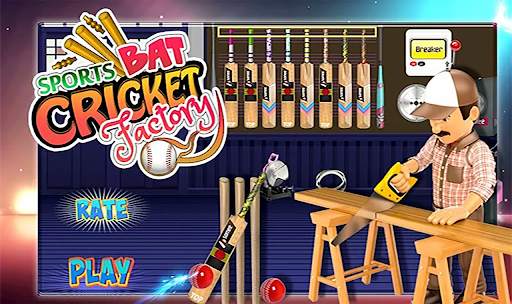 Cricket Bat Maker Factory 2021- Bat Making Game screenshot 1