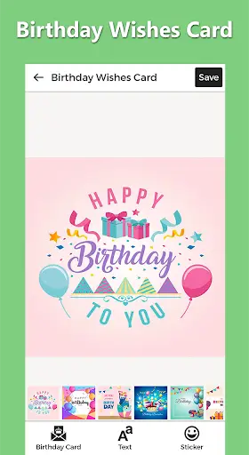 Birthday Song Video Maker screenshot 5