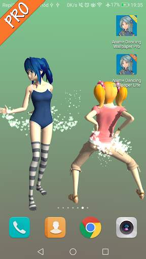 Anime Dancing Live Wallpaper Lite screenshot 2