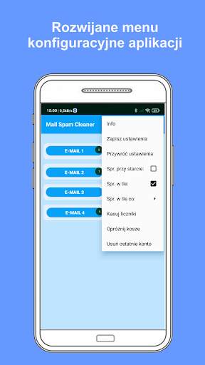 Mail Spam Cleaner - Oczyść Swoją Pocztę Email. screenshot 7