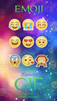 iKey Emoji Animated Sticker स्क्रीनशॉट 1