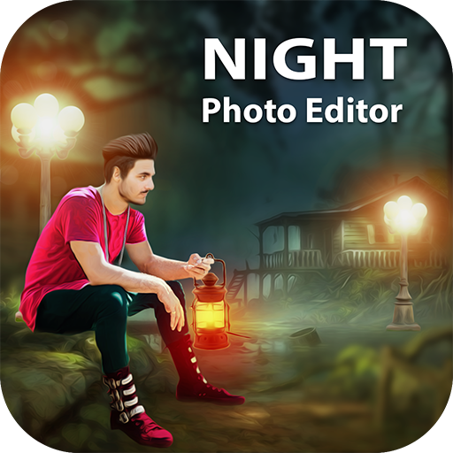 ikon Night Photo Editor - Night Photo Frame