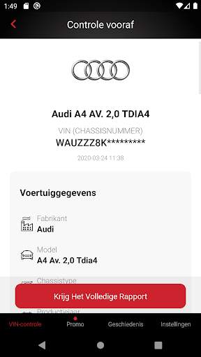 Check Car History For Audi screenshot 2