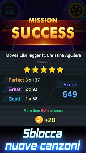 Tap Tap Music - Canzoni Pop screenshot 6