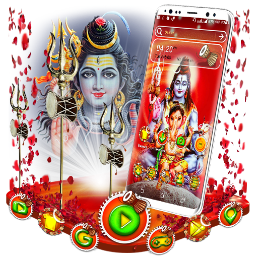 Shiva and Ganehsa Launcher Theme icon