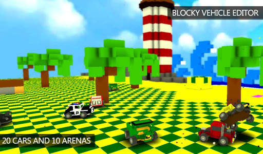 Blocky Demolition Derby screenshot 7