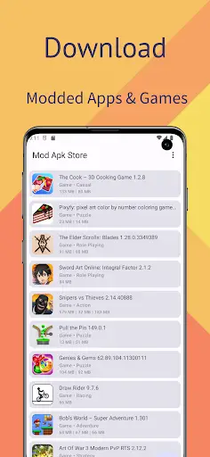 Mod Apk Store - Apps & Games screenshot 1