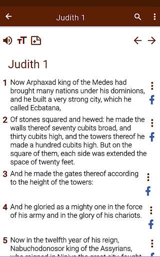 Catholic Bible app screenshot 16