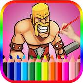 How to Draw  Clach of Clans Characters 1.0