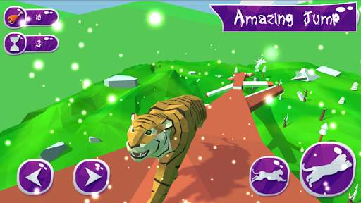タイガーシミュレータータイガーライディングゲーム screenshot 9