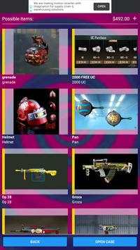 Free Pubg Mobile Uc Cash and Skins screenshot 4