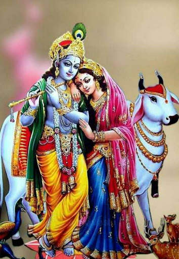 Radha Krishna Mobile Wallpaper скриншот 5
