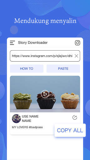 Pengunduh Video untuk Instagram & Penghemat Cerita screenshot 2