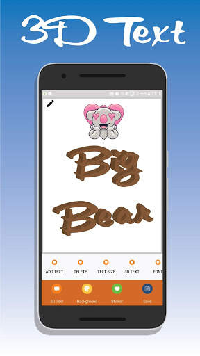 3D Text Maker - 3D Text On Pictures screenshot 5