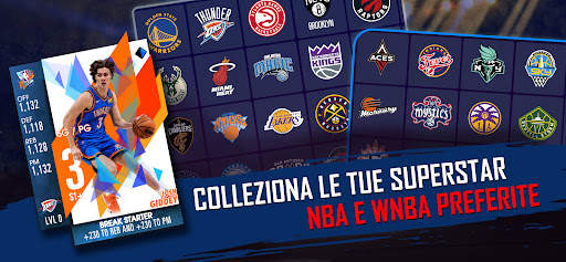NBA SuperCard Gioco di basket screenshot 1