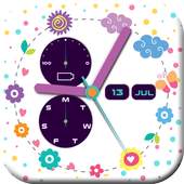 Cute Clock Widgets for Home Screen Live Wallpaper 1.2
