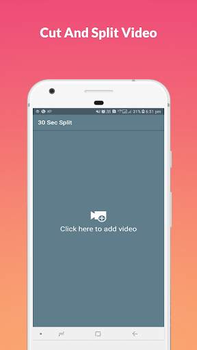 Video Status Splitter - Split For Status Story 1 تصوير الشاشة
