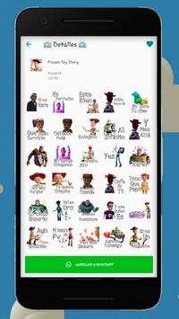 Toy Story Stickers 5 تصوير الشاشة