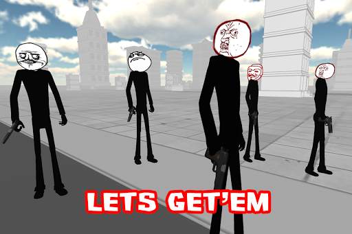 Stickman Meme Sniper screenshot 3