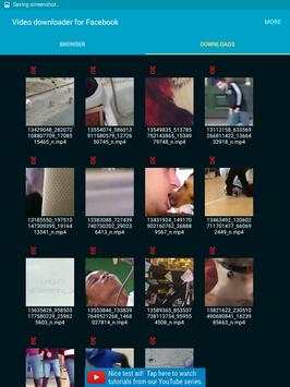 Download Videos from Facebook screenshot 1