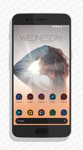 PixelDew Dark Icon Pack Free screenshot 6
