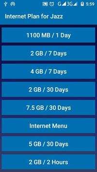 Internet Plan for Jazz скриншот 1