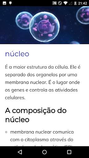 Curso de Biologia screenshot 4