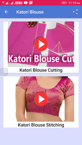 Blouse Cutting and Stitching in Tamil | videos screenshot 3