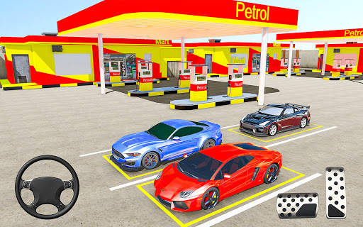 Real Gas Station Car driving screenshot 5