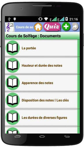 Cours de solfege screenshot 2