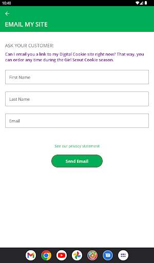 Digital Cookie Mobile App screenshot 16
