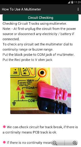 Electrical Tools How To Use A Digital Multimeter скриншот 5