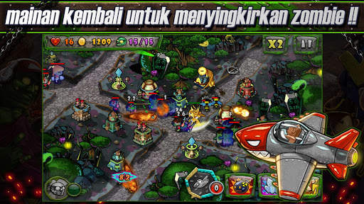 pertahanan zombie screenshot 1