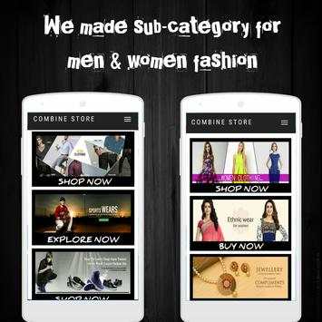 All in one Online Shopping app - Combine Store screenshot 4