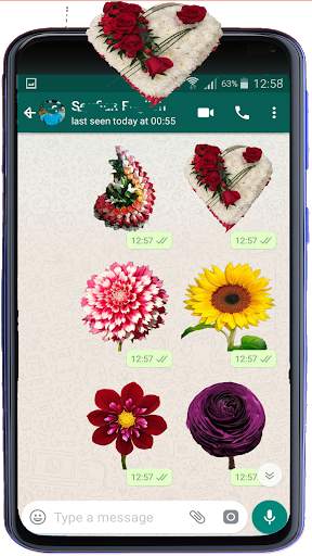 Flowers Stickers 2020 for WhatsApp - WAStickerApps screenshot 4