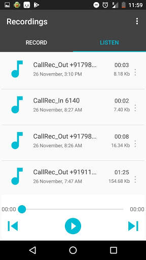 Easy Sound Recorder 1 تصوير الشاشة